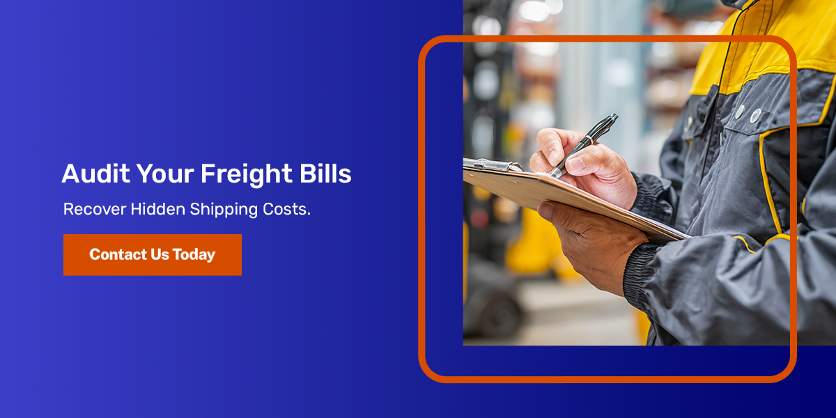 Audit your freight bills with Broussard Logistics